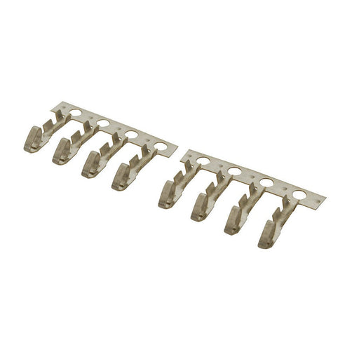 8 Pin 0.1 Header with Crimp Pins - 2.54 pitch - Folders