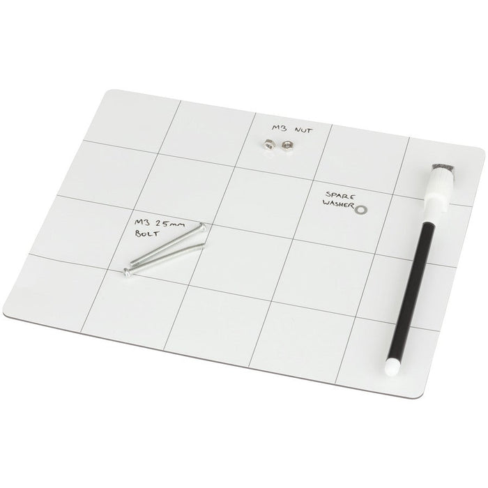 8 x 10" Magnetic Work Mat and White Board - Folders