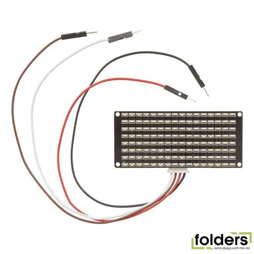 8x16 matrix led display module for arduino - Folders