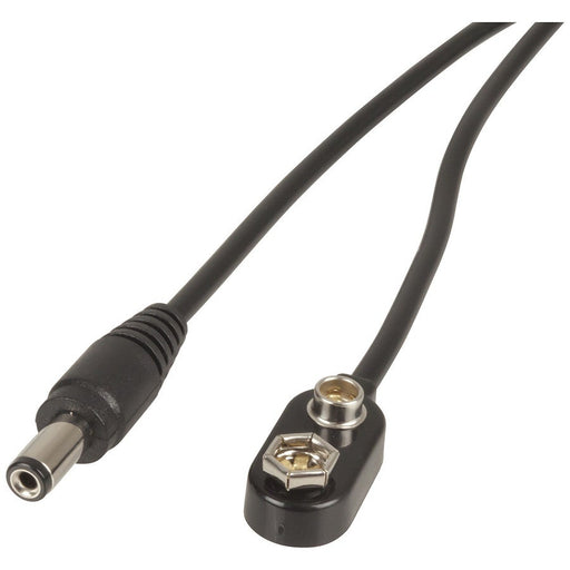9V Battery Snap DC Cable 2.1MM plug 0.3M - Folders
