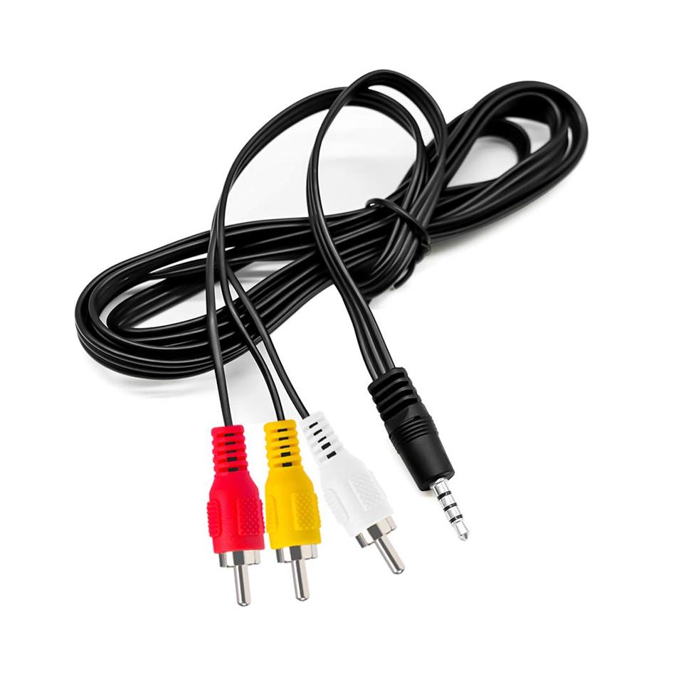 Av Adapter Wire AV Adapter Cable for A7070 - DishTV 3.5mm to RCA Male — Folders