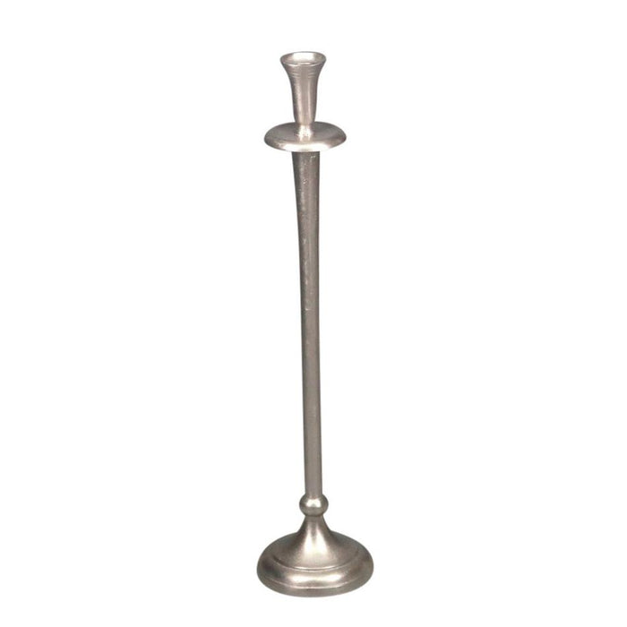 Rembrandt Alu Round Candle Holder (S) - Silver AM9032