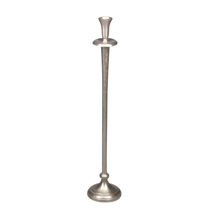 Rembrandt Alu Round Candle Holder (M) - Silver AM9033