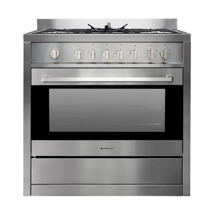 Parmco 900mm Freestanding Stove Full Gas Stainless Steel AR 900-GAS GAS-1 1
