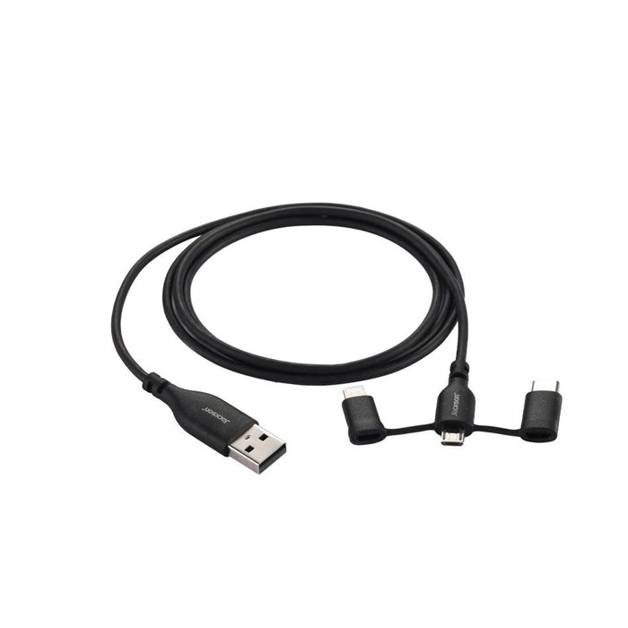Jackson 1M Mfi Certified 3-In-1 Sync & Charge Cable.