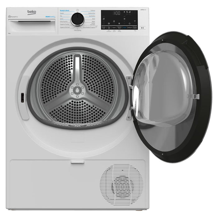 Beko 8 kg Heat Pump Dryer with Steam & Wifi BDPB802SW
