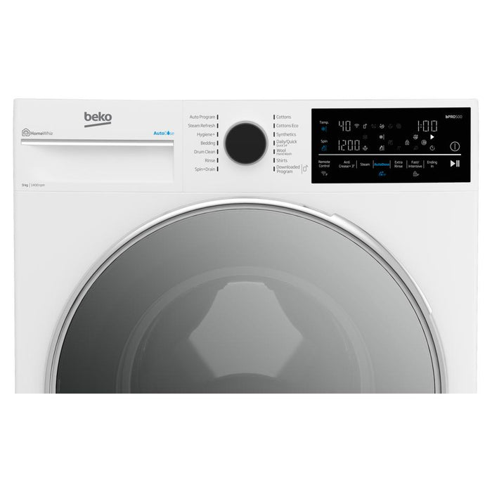 Beko 9kg Autodose Washing Machine with SteamCure & Wifi BFLB904ADW-4