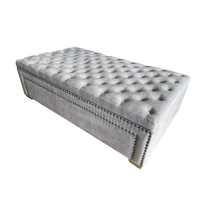 Rembrandt Oversized Ottoman - Grey BR3026