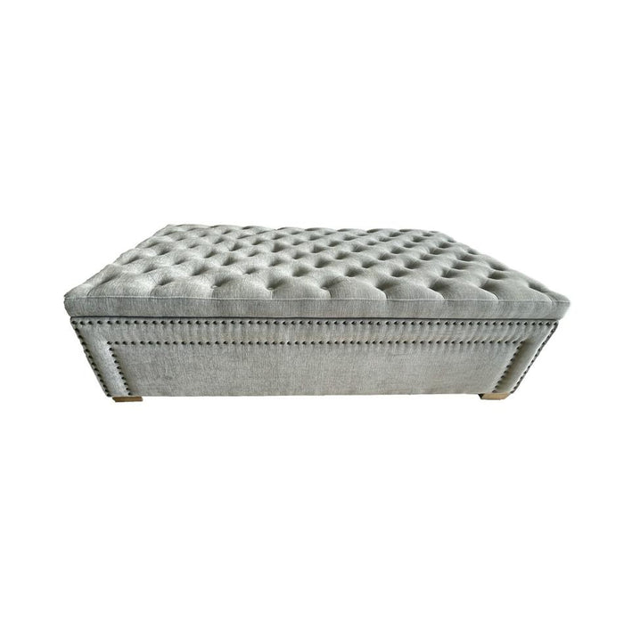 Rembrandt Oversized Ottoman - Grey BR3026