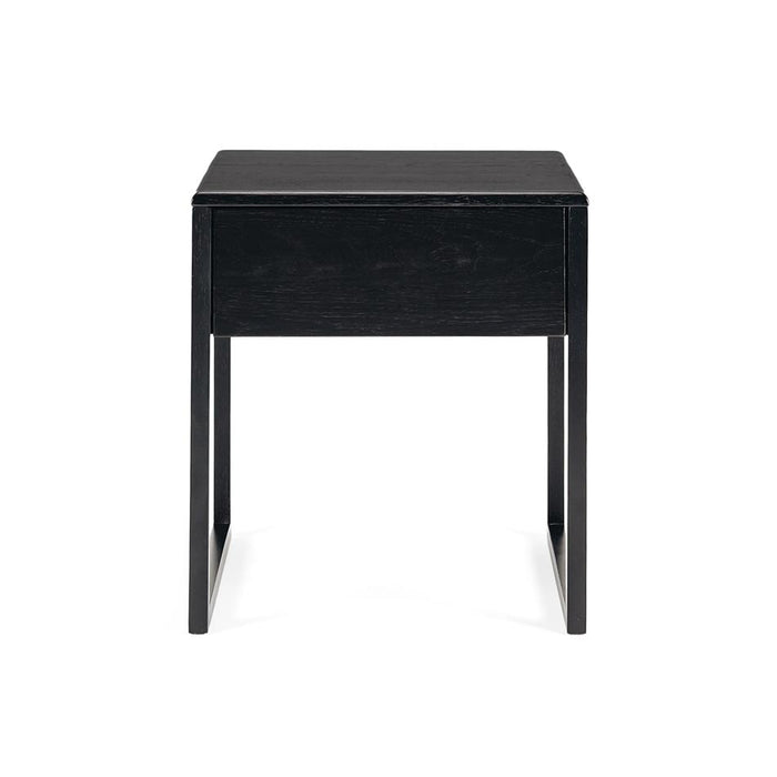 Furniture By Design Avalon Black Oak Side Table (Black Oak Top)
