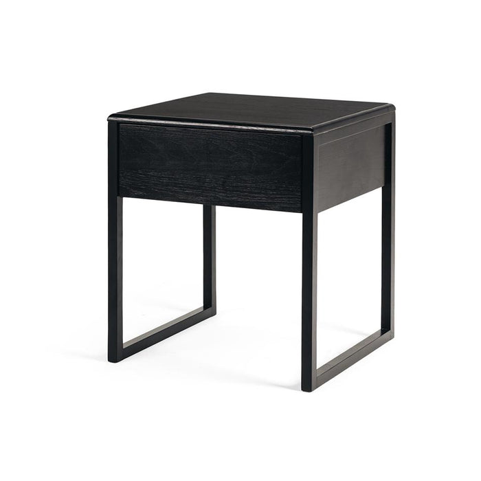 Furniture By Design Avalon Black Oak Side Table (Black Oak Top)