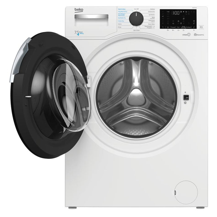 Beko Freestanding Washer Dryer (7.5 kg / 4 kg, 1400 rpm) BWD7541W