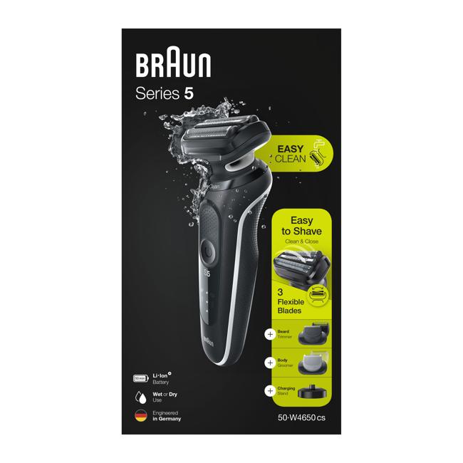 Braun Series 5 50-W4650cs wet and dry shaver 50W4650CS