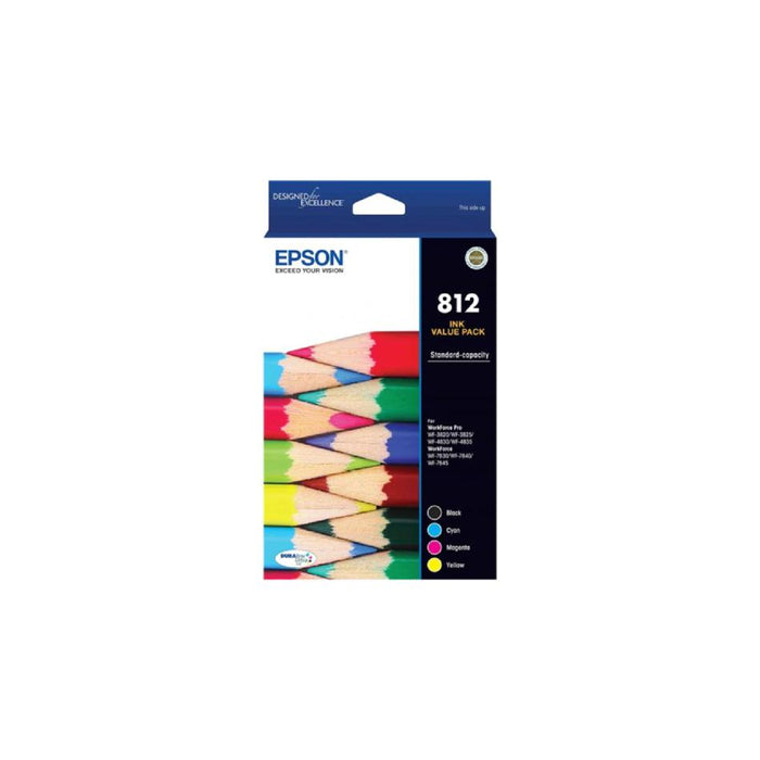 Epson 812 4 Ink Value Pack C13T05D692