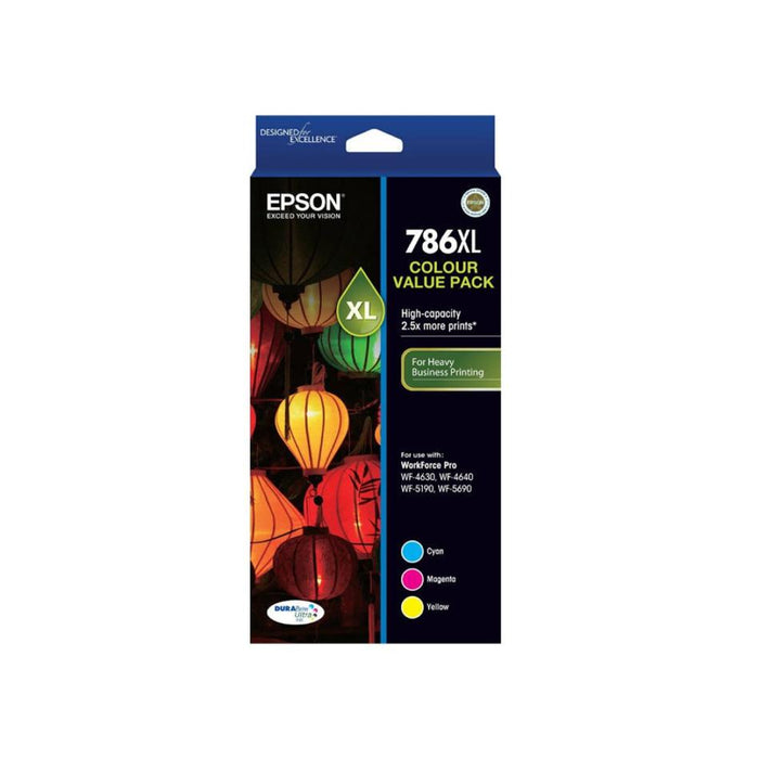 Epson 786XL 3 Col Value Pack C13T787592