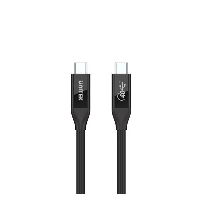 Unitek 0.8M Usb-C To Usb-C 4.0 Cable. Supports Up To 40Gbps