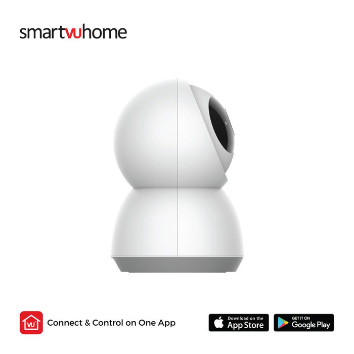 DishTV SmartVU Home Pan & Tilt Indoor Wi-Fi Smart Camera CAMVU2