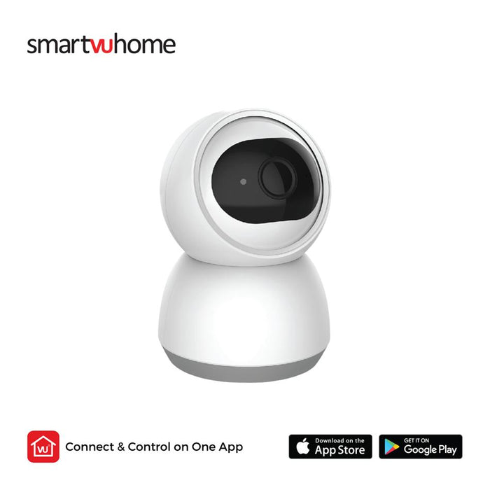 DishTV SmartVU Home Pan & Tilt Indoor Wi-Fi Smart Camera CAMVU2