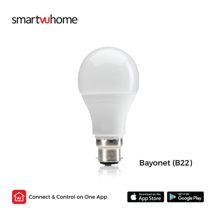 DishTV SmartVU Home Smart Bulb - 9w Cool - Warm White (Wifi-B22) CCTB22