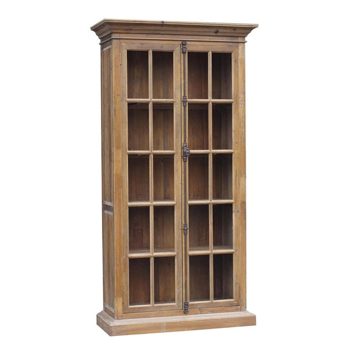 Rembrandt Book Case With 2 Full Length Doors Old Pine CF8021