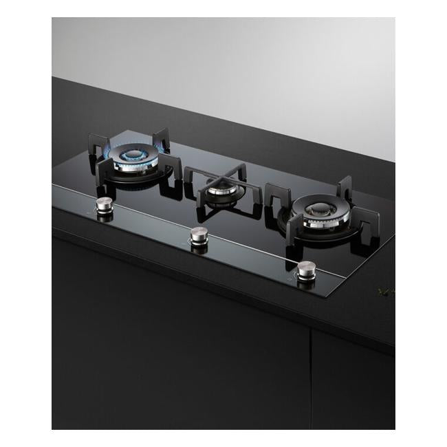 Fisher & Paykel Gas on Glass Cooktop, 90cm, LPG CG903DLPGB4