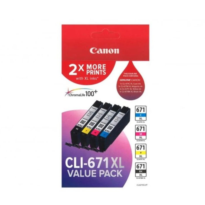 Canon CLI671XL Value Pack CLI671XLVP