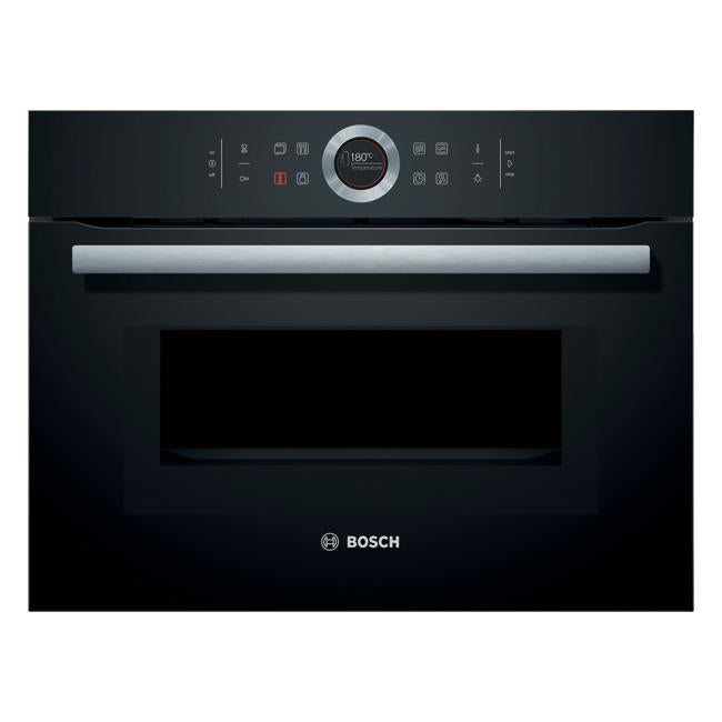 Bosch Series 8 Black Built-in Oven with Microwave Function CMG633BB1A