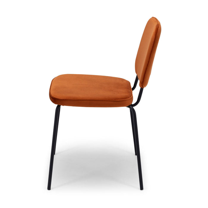 Clyde Chair Burnt Orange 3