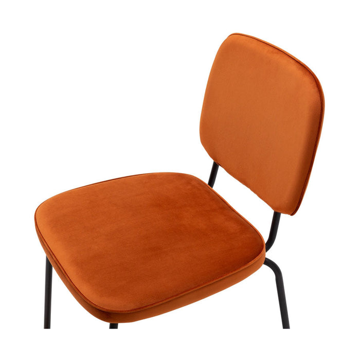 Clyde Chair Burnt Orange 5