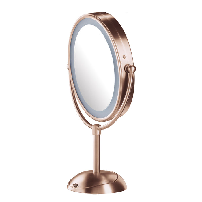 Conair Reflections LED Lighted Mirror Rose Gold CBE51LBRA