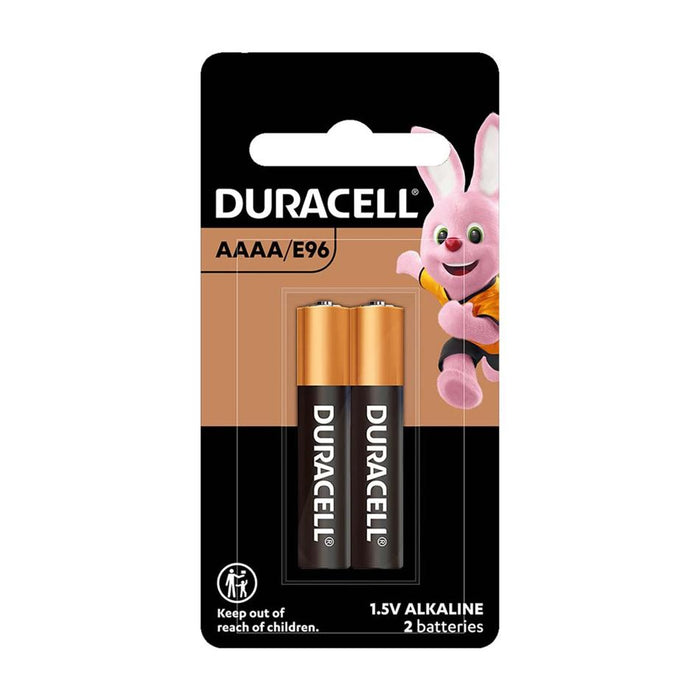 Duracell Coppertop Alkaline AAAA Battery, Pack of 2