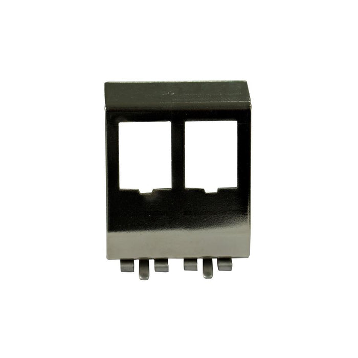 Dynamix 2 Port Keystone To Din Mount Metal Adapter Plate DIN0022