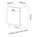 Parmco 600mm Integrated Dishwasher Stainless  DW6INT-6