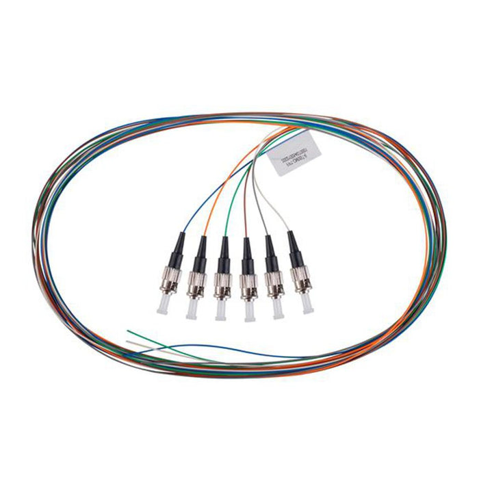 Dynamix 2M St Pigtail Om3 6X Pack Colour Coded FPT-OM3ST-6