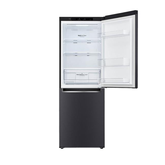LG 306L Bottom Mount Fridge with Door Cooling in Matte Black Finish GB-335MBL