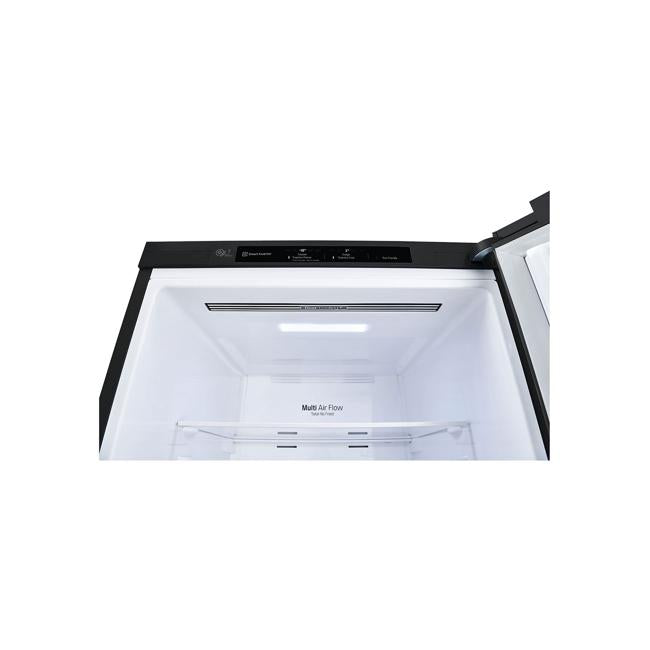 LG 306L Bottom Mount Fridge with Door Cooling in Matte Black Finish GB-335MBL
