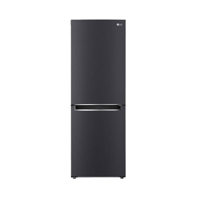 LG 306L Bottom Mount Fridge with Door Cooling in Matte Black Finish GB-335MBL
