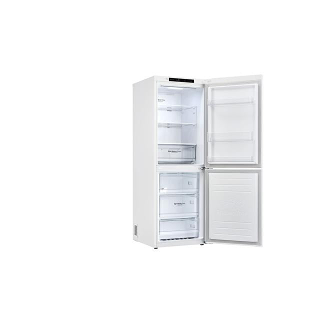 LG 306L Bottom Mount Fridge with Door Cooling in White Finish GB-335WL