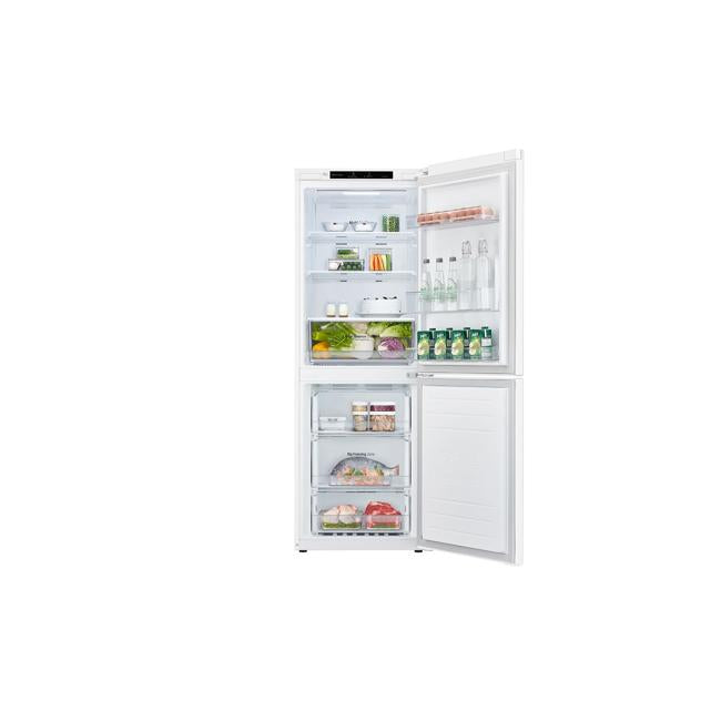 LG 306L Bottom Mount Fridge with Door Cooling in White Finish GB-335WL