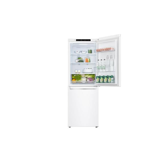 LG 306L Bottom Mount Fridge with Door Cooling in White Finish GB-335WL