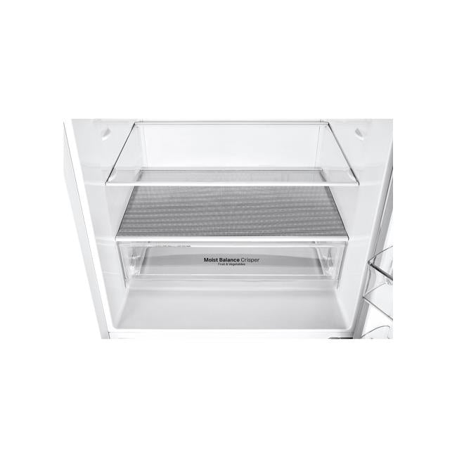 LG 420L Bottom Mount Fridge with Door Cooling in White Finish GB-455WL