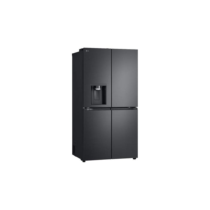 LG 637L French Door Fridge, with Water & Ice Dispenser, in Matte Black Finish GF-L700MBL