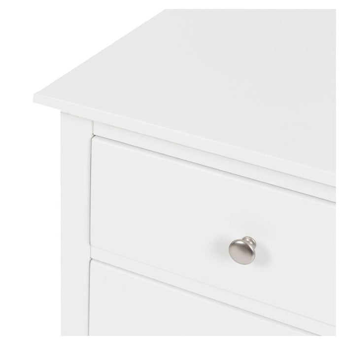 Jessica Three Drawer Bedside Table