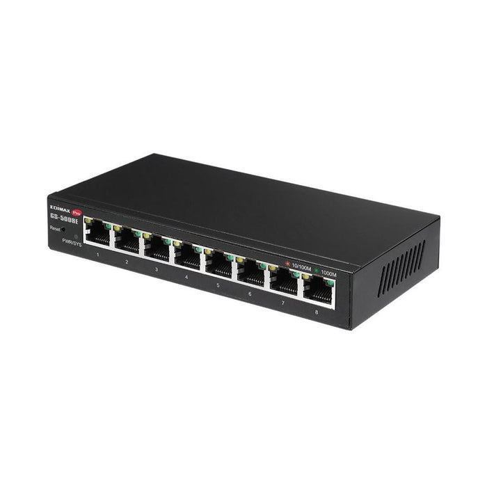 Edimax 8-Port Gigabit Ethernet Web Smart Switch. Supports Vlan