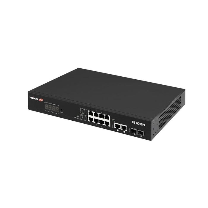 Edimax 12-Port Surveillance Long Range Gigabit Poe+ Web Smart Switch