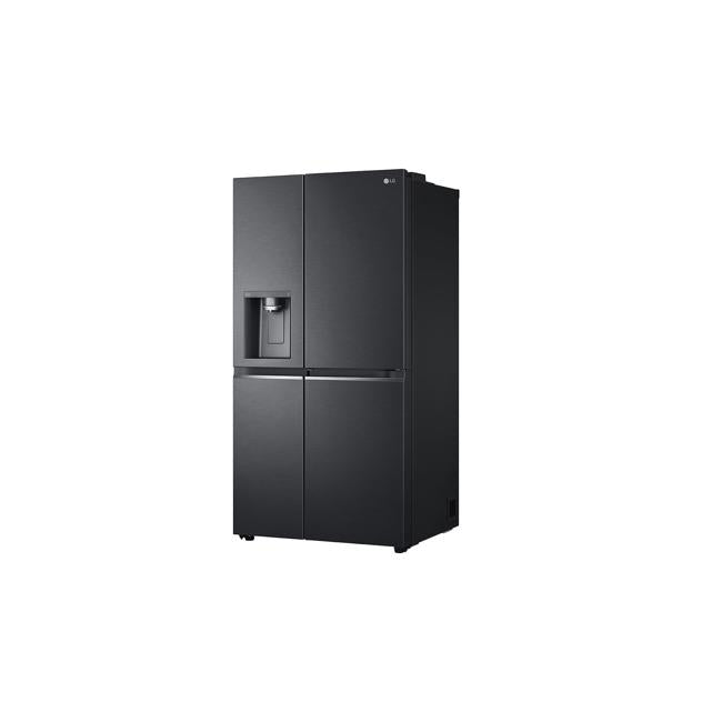 LG 635L Side by Side Fridge in Matte Black Finish GS-D635MBLC