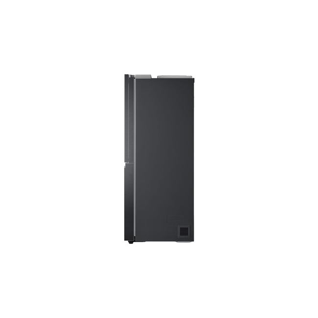 LG 635L Side by Side Fridge in Matte Black Finish GS-D635MBLC