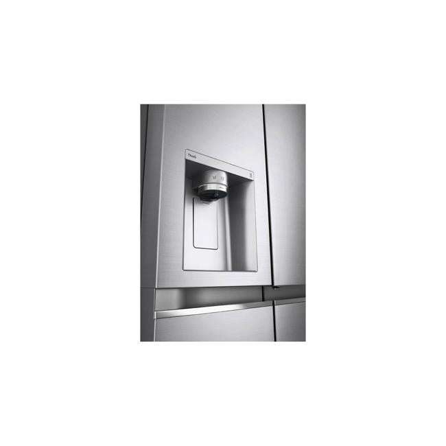LG 635L Side by Side Fridge in Stainless Finish GS-D635PLC