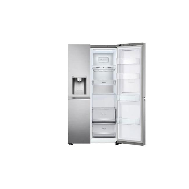 LG 635L Side by Side Fridge in Stainless Finish GS-D635PLC