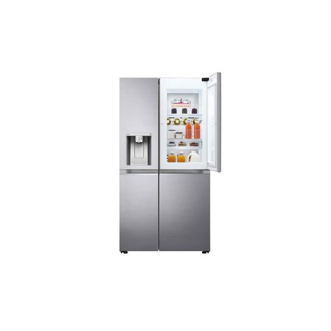 LG 635L Side by Side Fridge in Stainless Finish GS-D635PLC